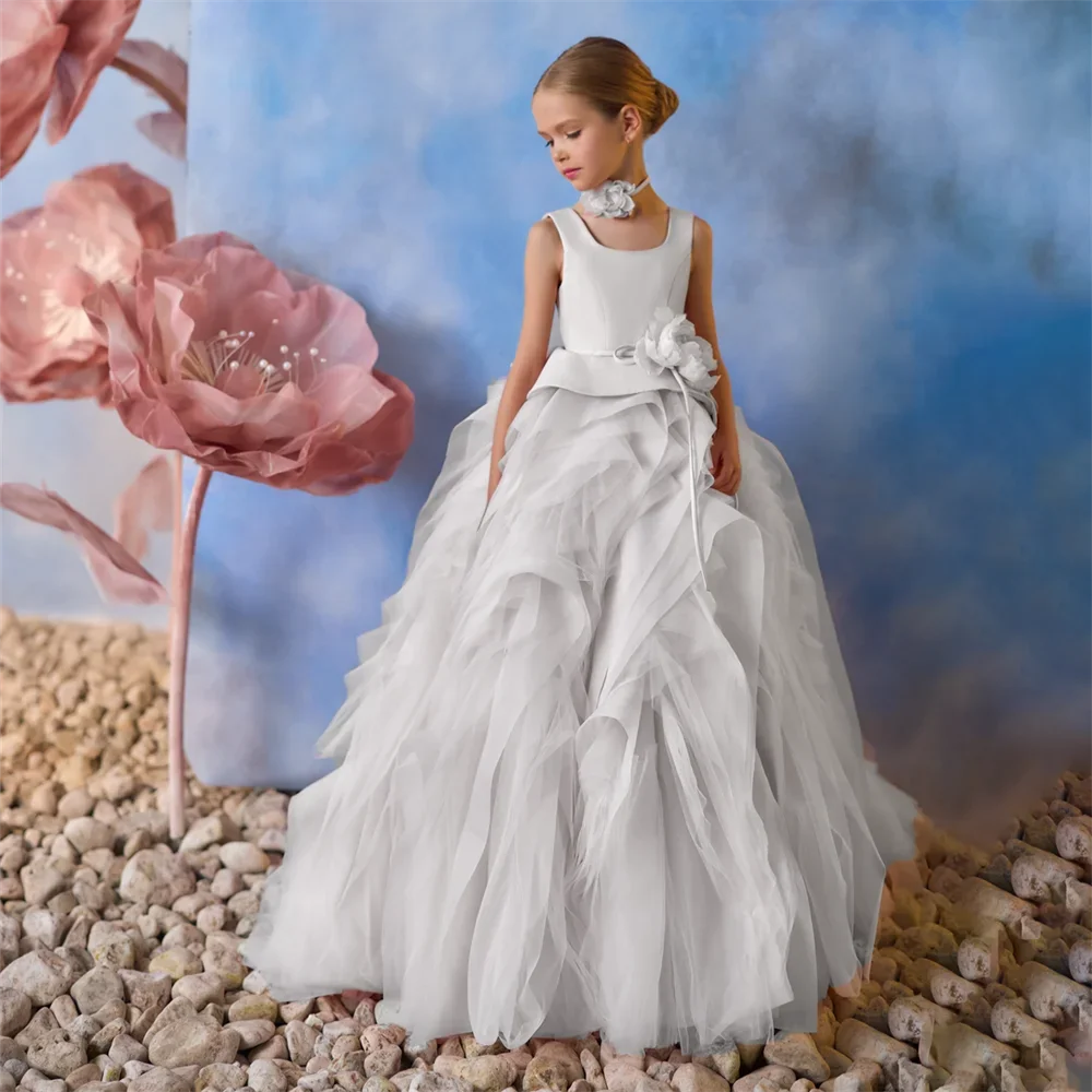 luxury communion dresses Flower Pleat Square Neck Sleeveless Dress For Girl Floor Yellow / child-3 Color:Olive Green 1 Women's Victoria Loafer – With a fashionable corset In stock-26.3.10