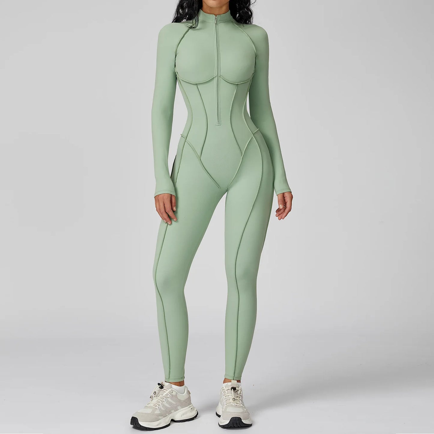 Women Fitness Sport Bodysuit High Elasticity Yoga Jumpsuit Outdoors Gym Tracksuits Female Workout Running Sports Sexy Jumpsuit