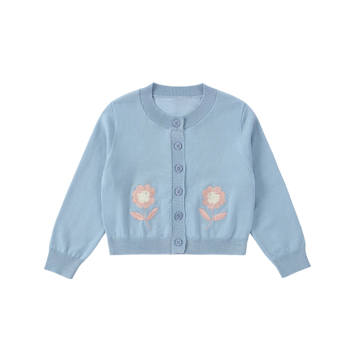 Chelsea Bloom Collection – Floral Smocked Baby Girl Overalls Set with Embroidery, Family Matching Outfit