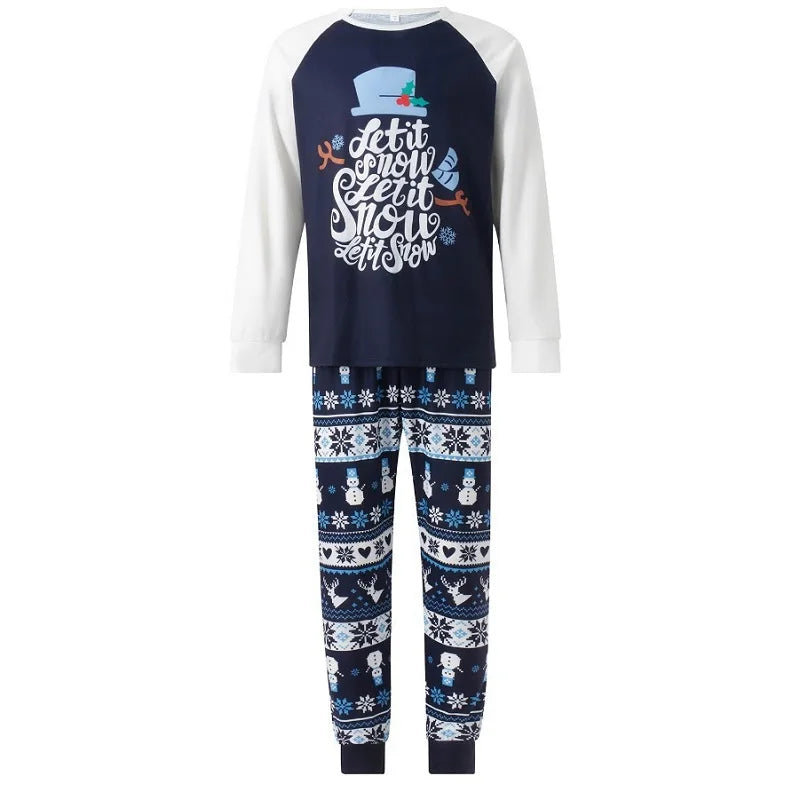 Christmas Pajamas Family Matching Outfits Adult And Kids Clothes Tops + Pants Xmas Sleepwear Sets Newborn Baby Boy Girl Jumpsuit