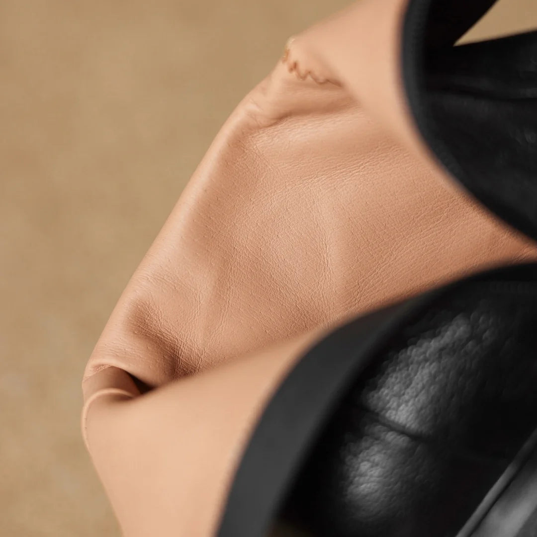 Women’s Genuine Sheepskin Ankle Boots with Side Zip – Round Toe, Soft Comfort, Thick Sole Casual Boots for Autumn