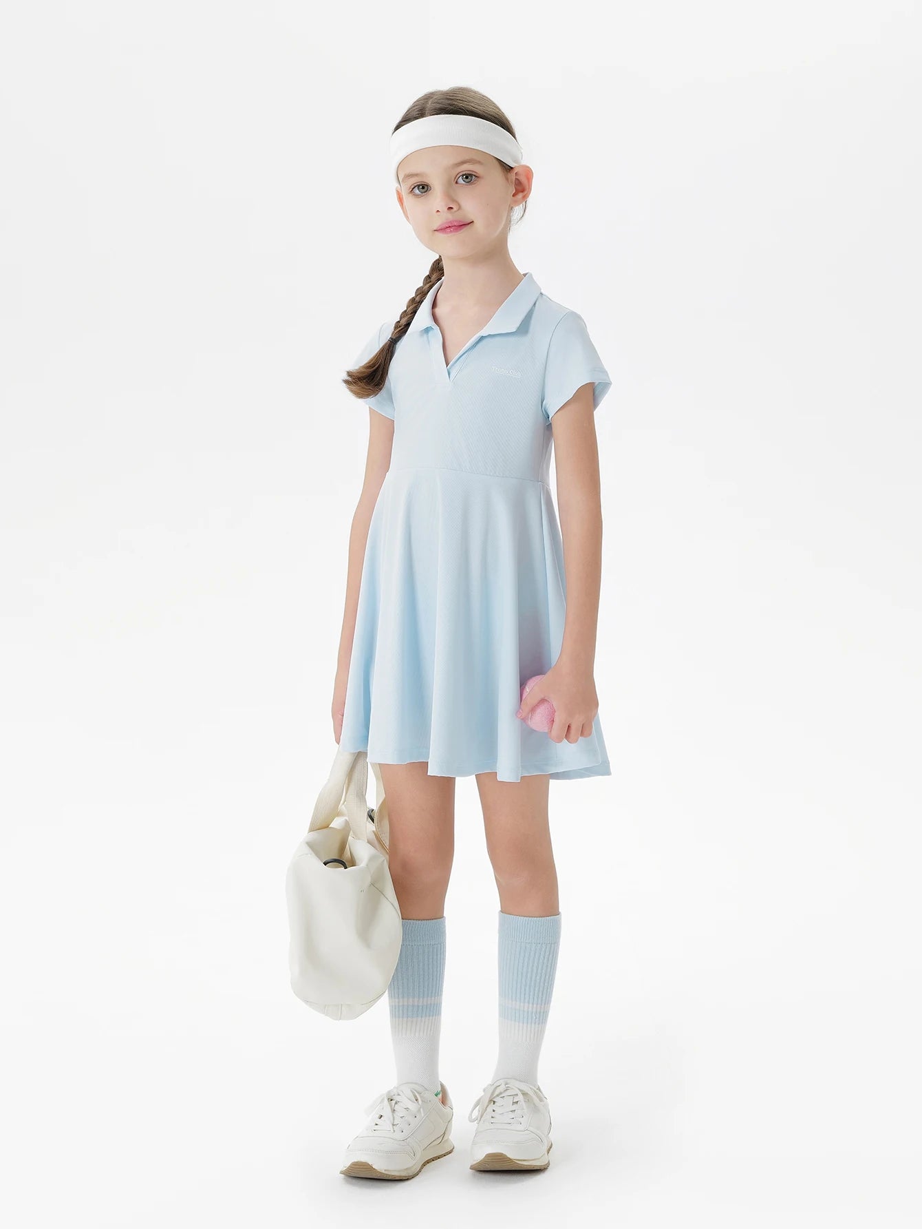 Girls Sports Cool Sensory Quick-Dry Polo Dress 550676