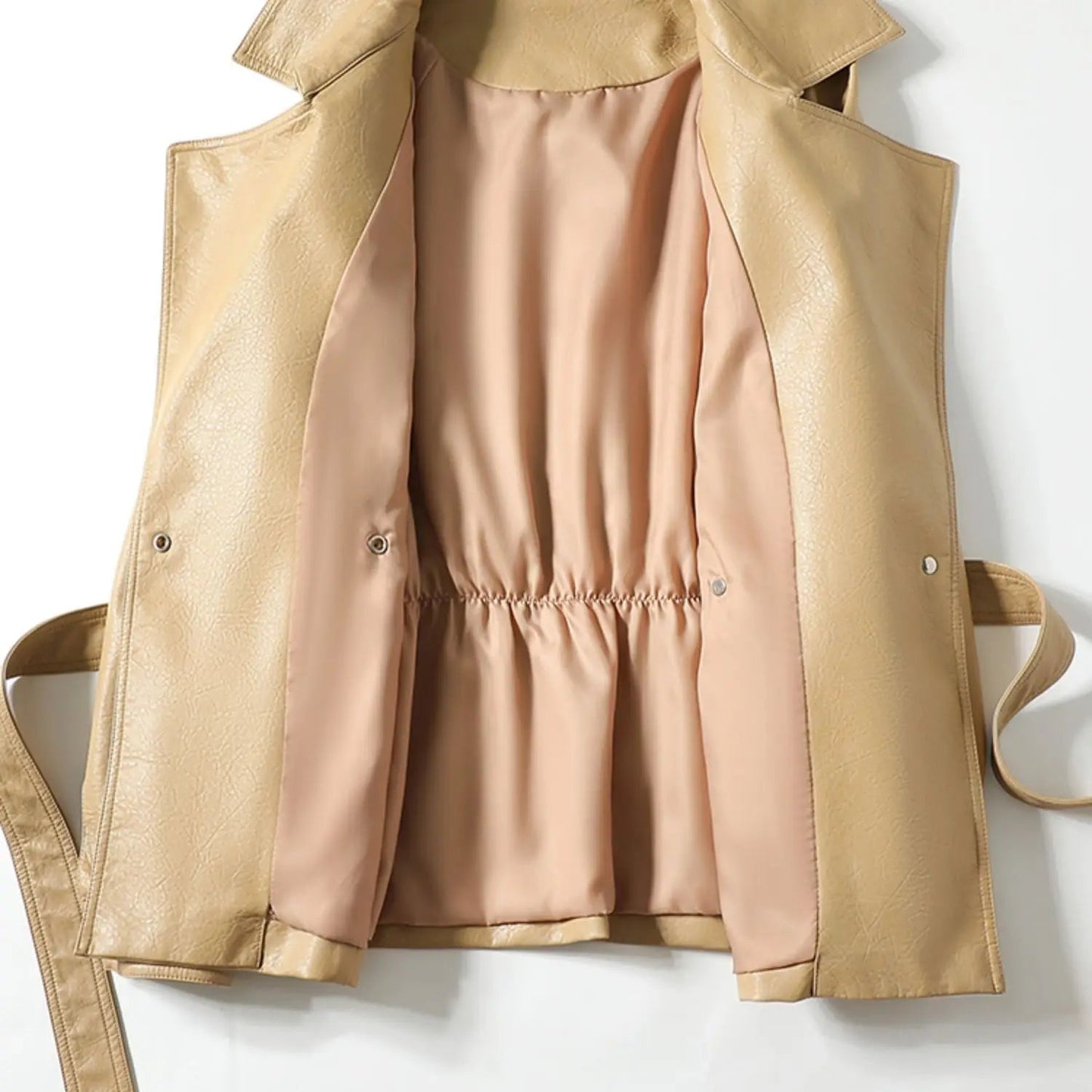 Fashion Short Split Sheepskin Leather Jackets