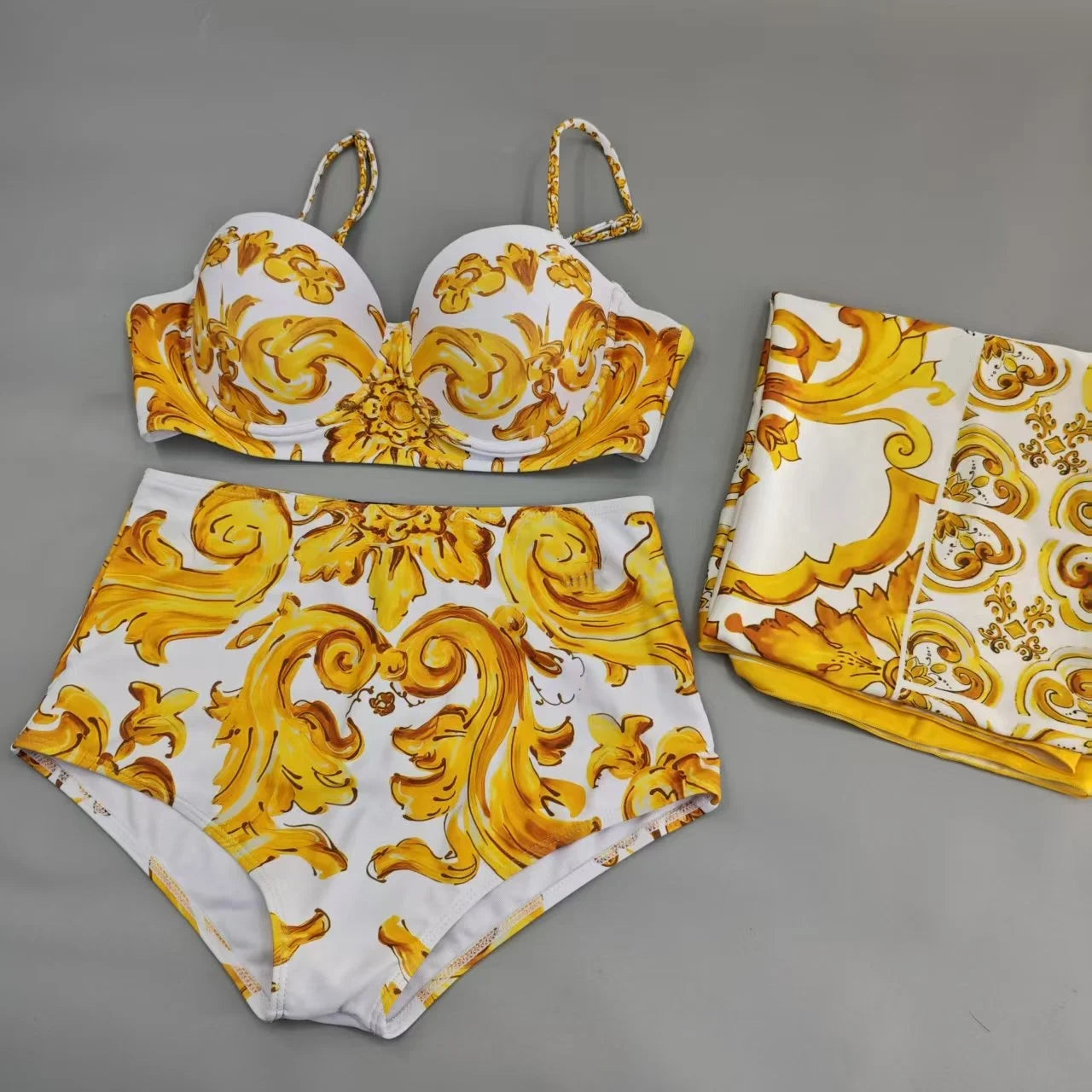 Mommy and Me Color Block Hollow Waist One-Piece Swimsuit