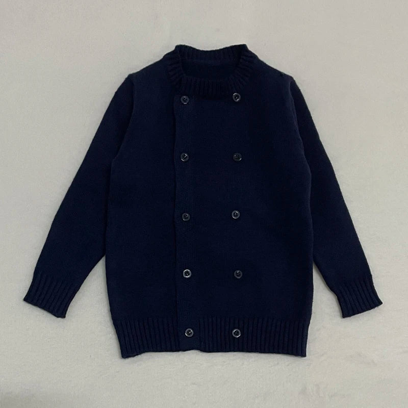 Smocked Velvet Knit Collection - Family Matching Outfits with Girls' Dress, Baby Romper, Boys' Top, Pants & Blazer