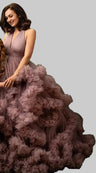 strapless open back dress Mother-Daughter Matching Dresses for family photoshoots – HER SHOP