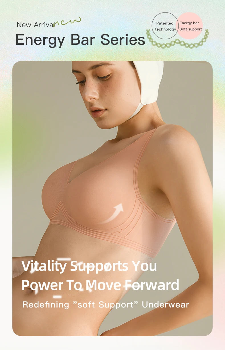 Seamless Push Up Bra for Women Wireless Padded Smooth Invisible Comfortable Bra Woman Breathable Bralettes Woman MX179