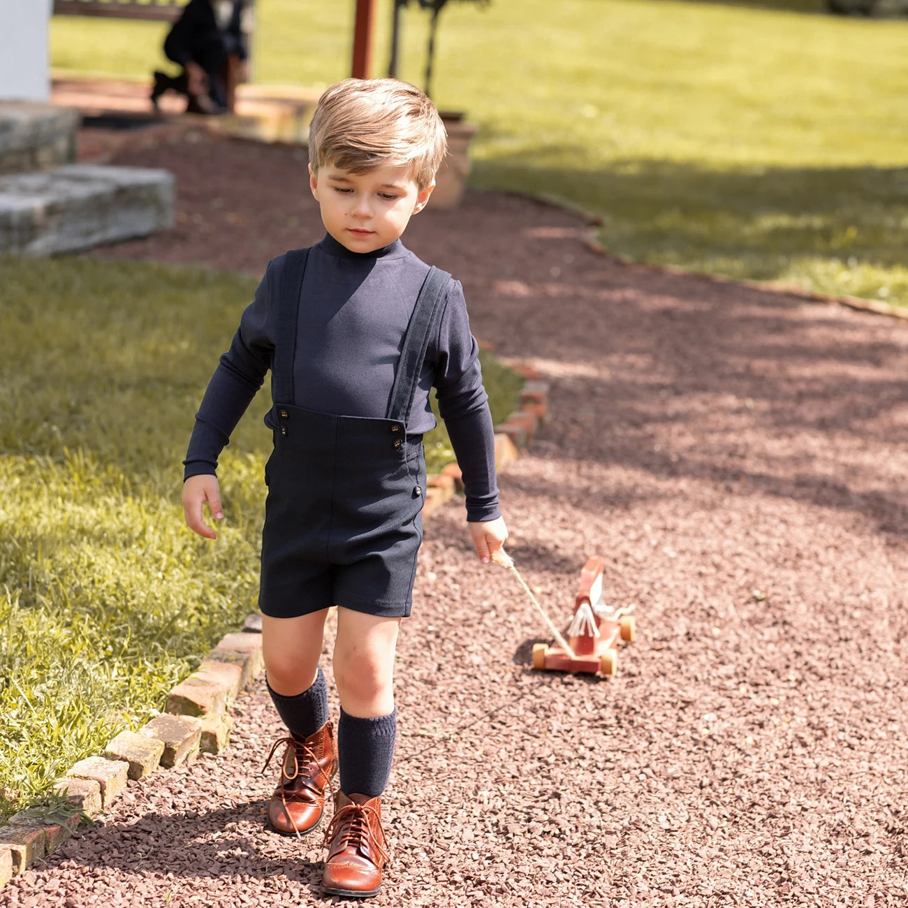 Family Matching Outfits with Girls' Velvet Dress, Baby Set, Floral Sweater & Boys' Overalls