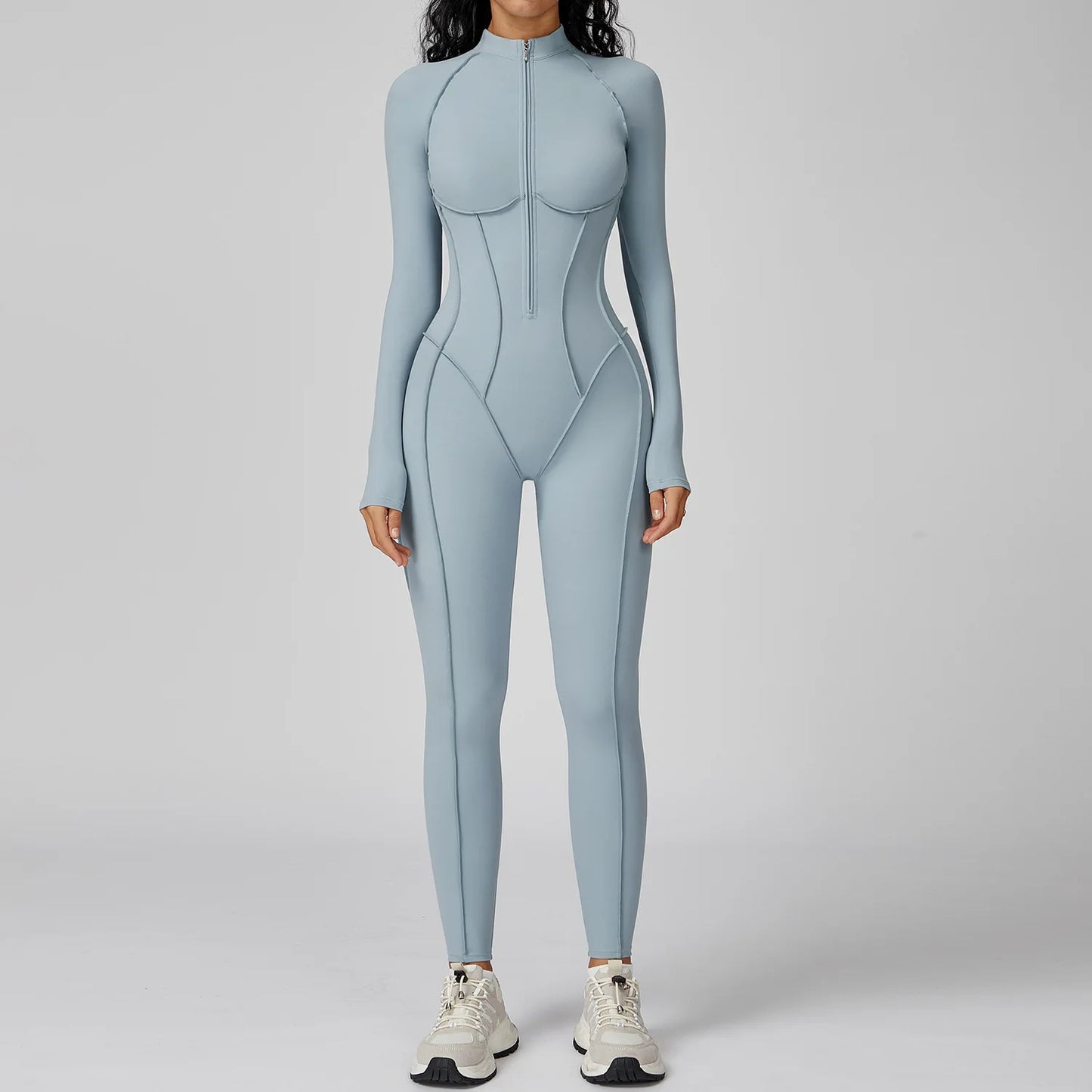 Women Fitness Sport Bodysuit High Elasticity Yoga Jumpsuit Outdoors Gym Tracksuits Female Workout Running Sports Sexy Jumpsuit