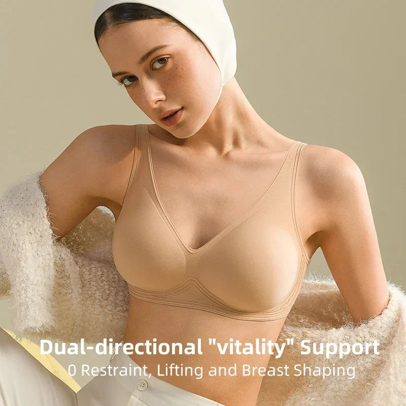 Seamless Push Up Bra for Women Wireless Padded Smooth Invisible Comfortable Bra Woman Breathable Bralettes Woman MX179