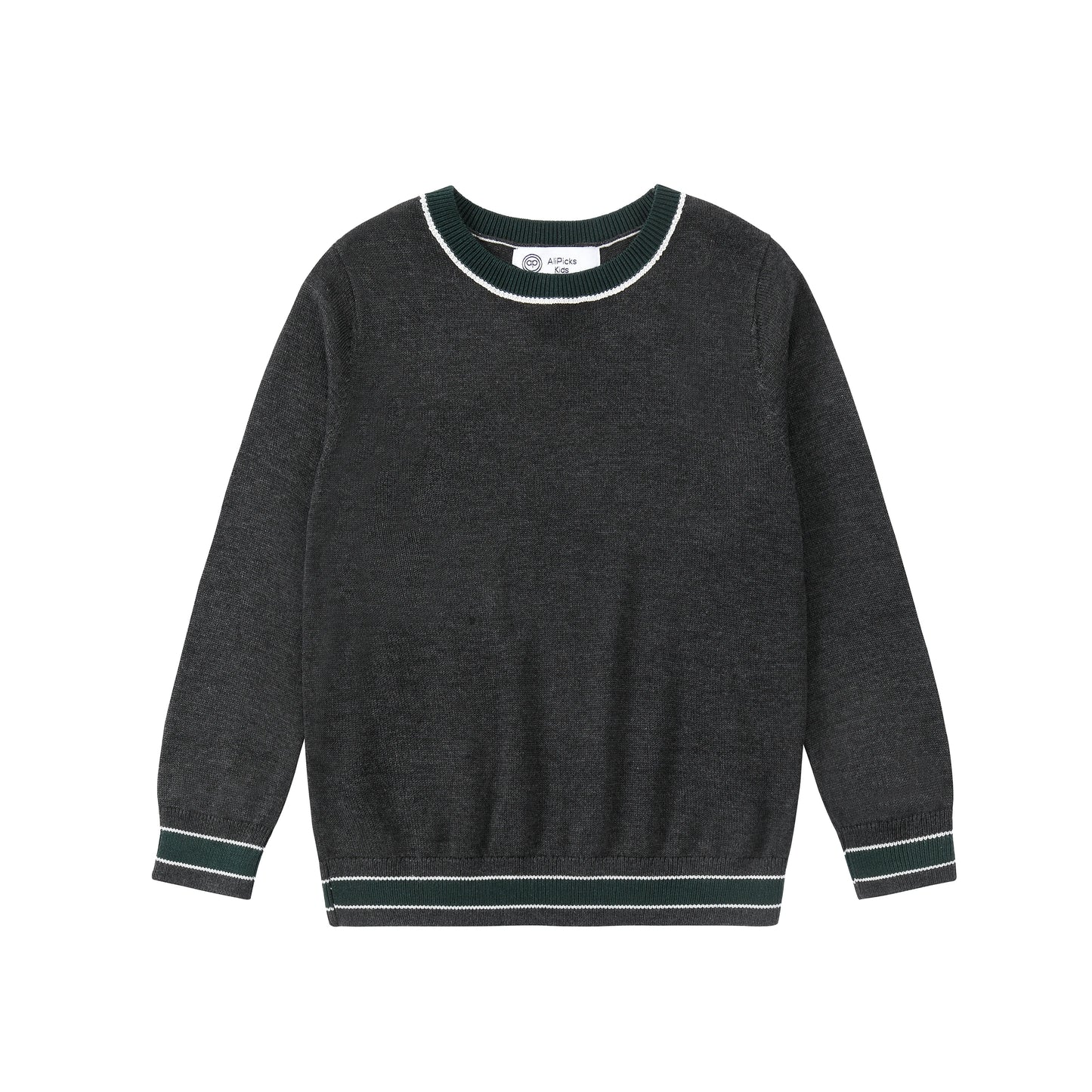 AP Tea Time Collection AW25 Girls Dress Boys Knitting Blazer Sweater Green Floral Cotton Family Matching Clothing
