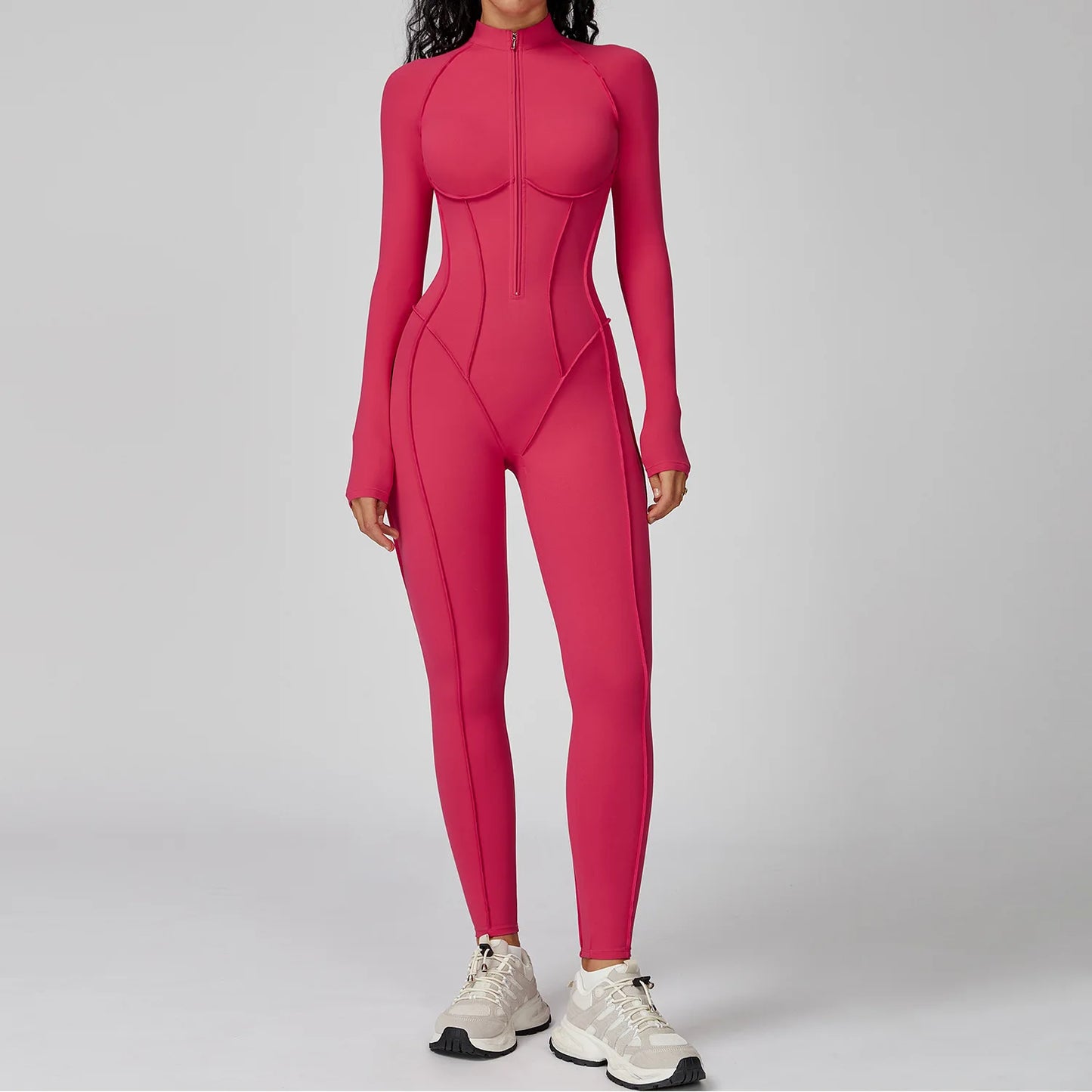 Women Fitness Sport Bodysuit High Elasticity Yoga Jumpsuit Outdoors Gym Tracksuits Female Workout Running Sports Sexy Jumpsuit