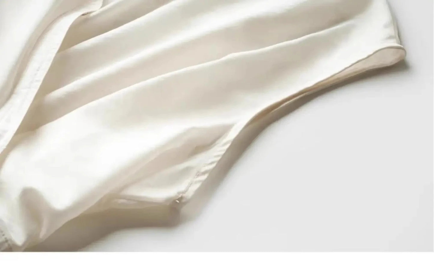 Women’s Summer Lyocell Shirt Dress – Elegant Vintage Short Sleeve Flared Midi Dress