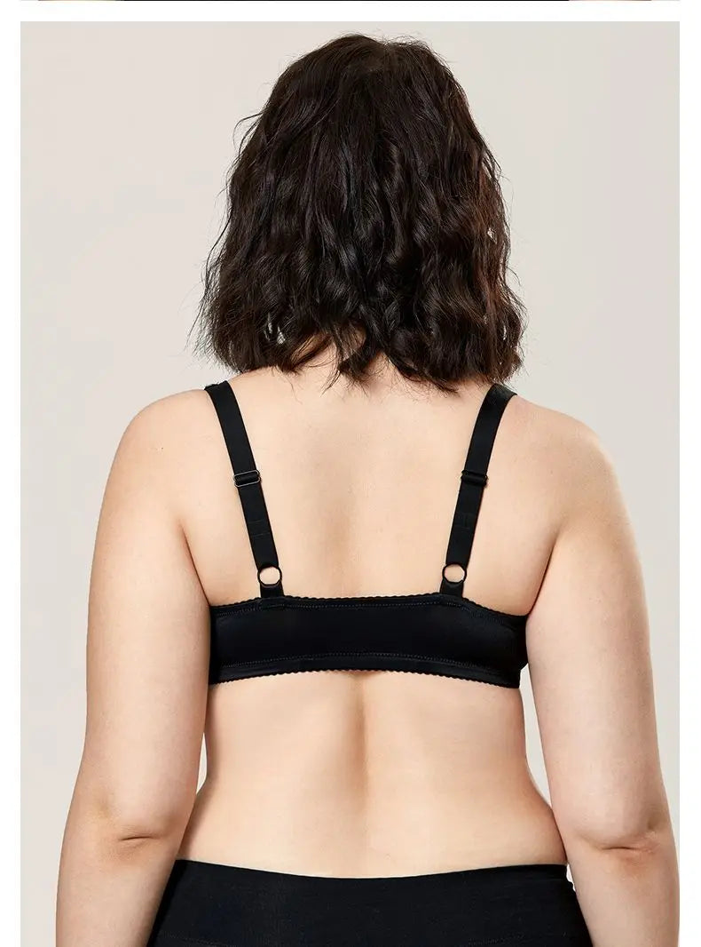 Front Button Women Bras Lady underwear Lace Summer Full Cup Thin Underwire Bras