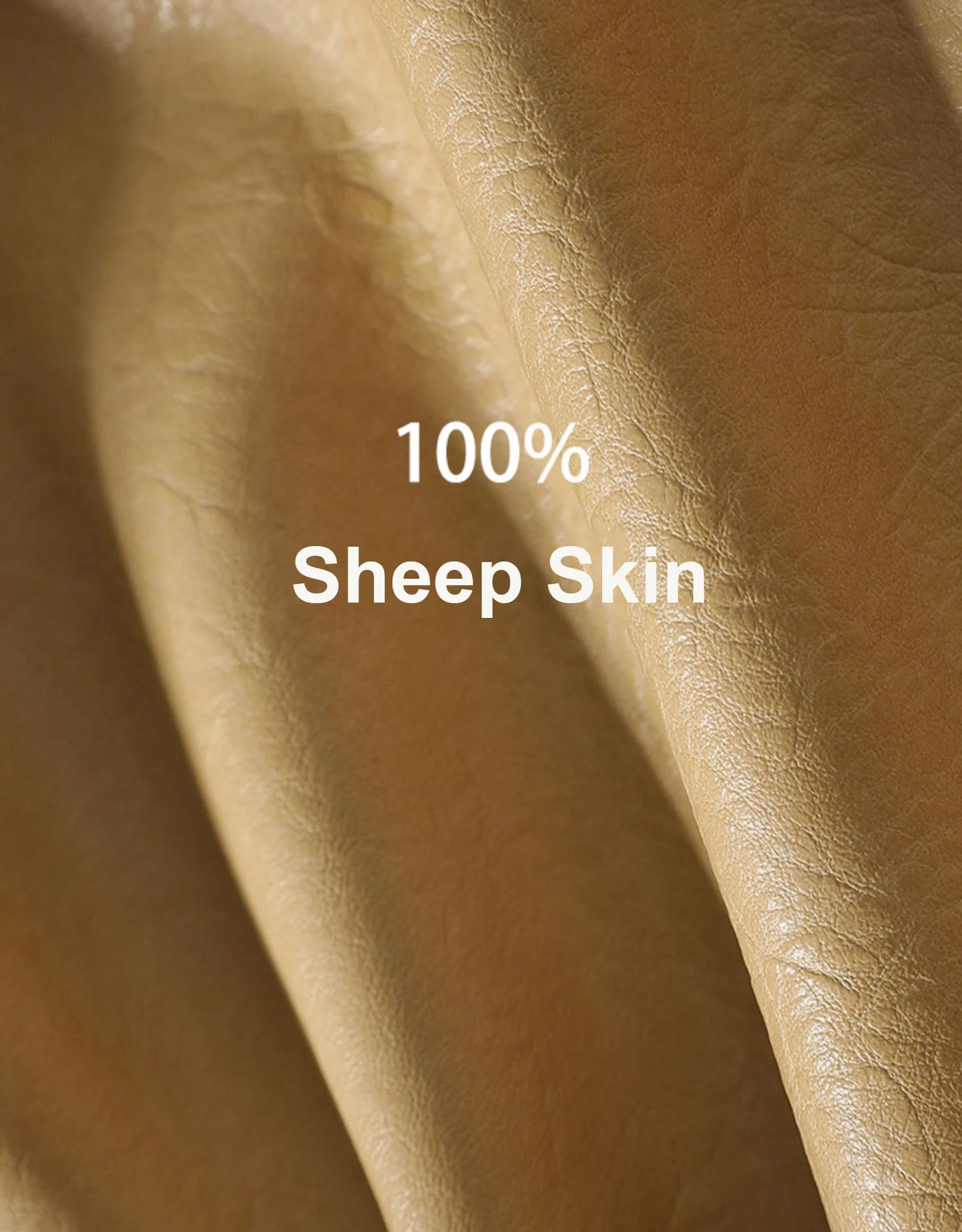 Fashion Short Split Sheepskin Leather Jackets