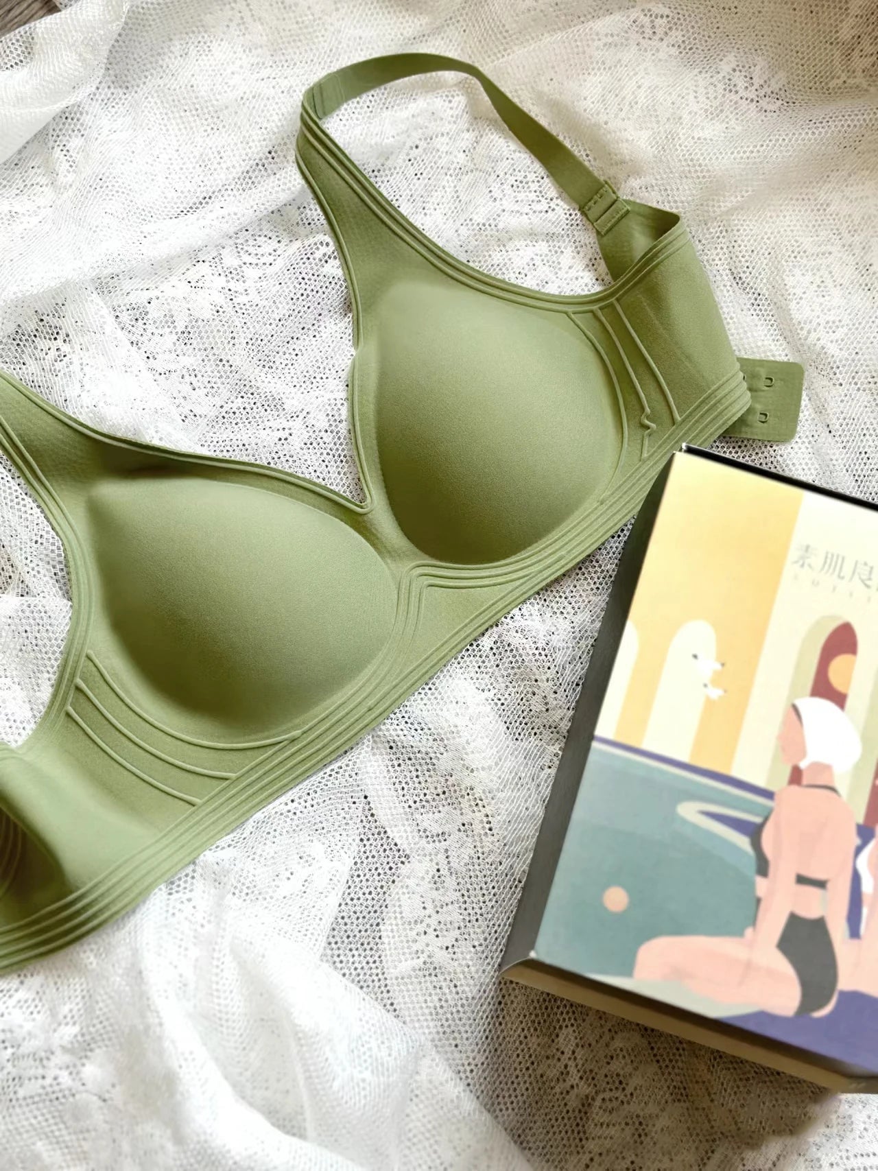 Seamless Push Up Bra for Women Wireless Padded Smooth Invisible Comfortable Bra Woman Breathable Bralettes Woman MX179
