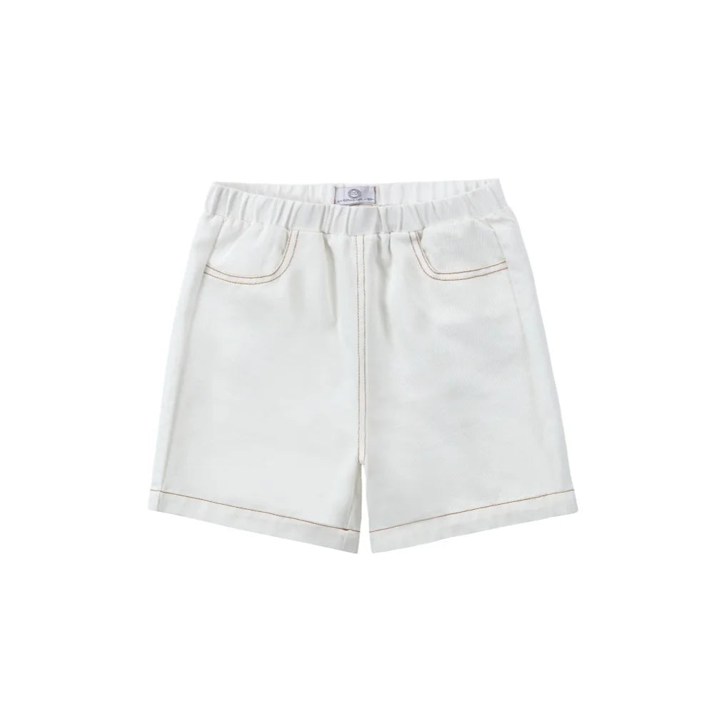 White Denim Collection – Cotton Jeans, Denim Jumpers, Skirts & Shirts for Girls, Boys & Family Matching Outfits