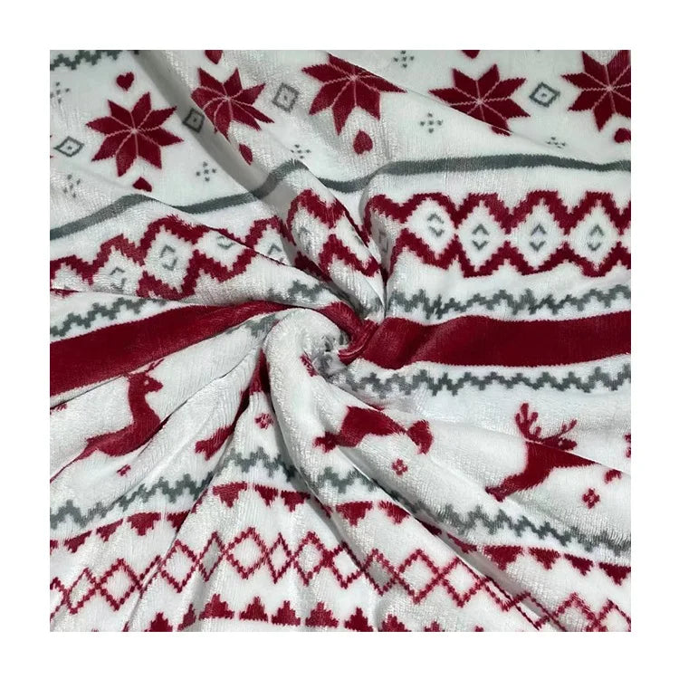 Nordic Christmas Throw Blanket