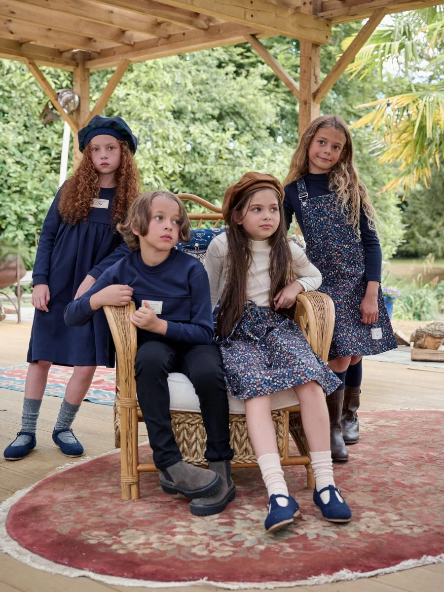 Family Matching Corduroy and Sweatshirt Outfits for Kids - HER SHOP