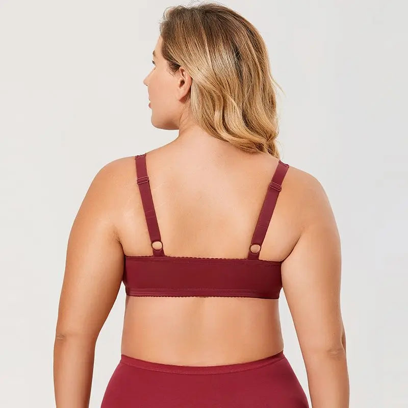 Front Button Women Bras Lady underwear Lace Summer Full Cup Thin Underwire Bras