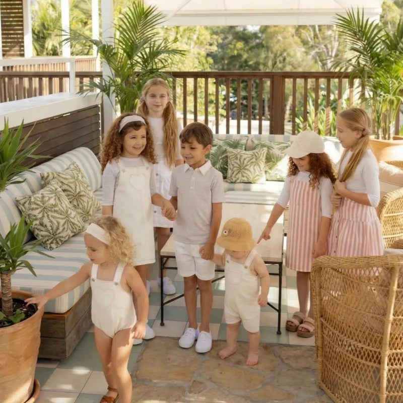 White Denim Collection – Cotton Jeans, Denim Jumpers, Skirts & Shirts for Girls, Boys & Family Matching Outfits - HER SHOP