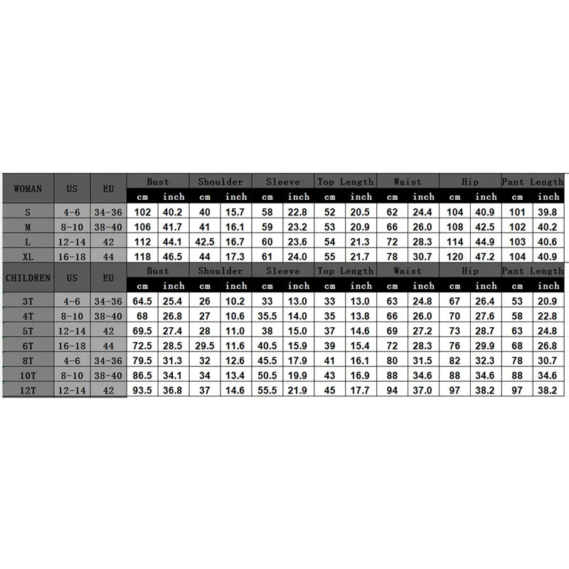 Mommy and Me Matching 2Piece Bow/Heart Print Pajamas Set Tie Front Long Sleeve Lapel Neck Tops+ Pants Family Matching Sleepwear