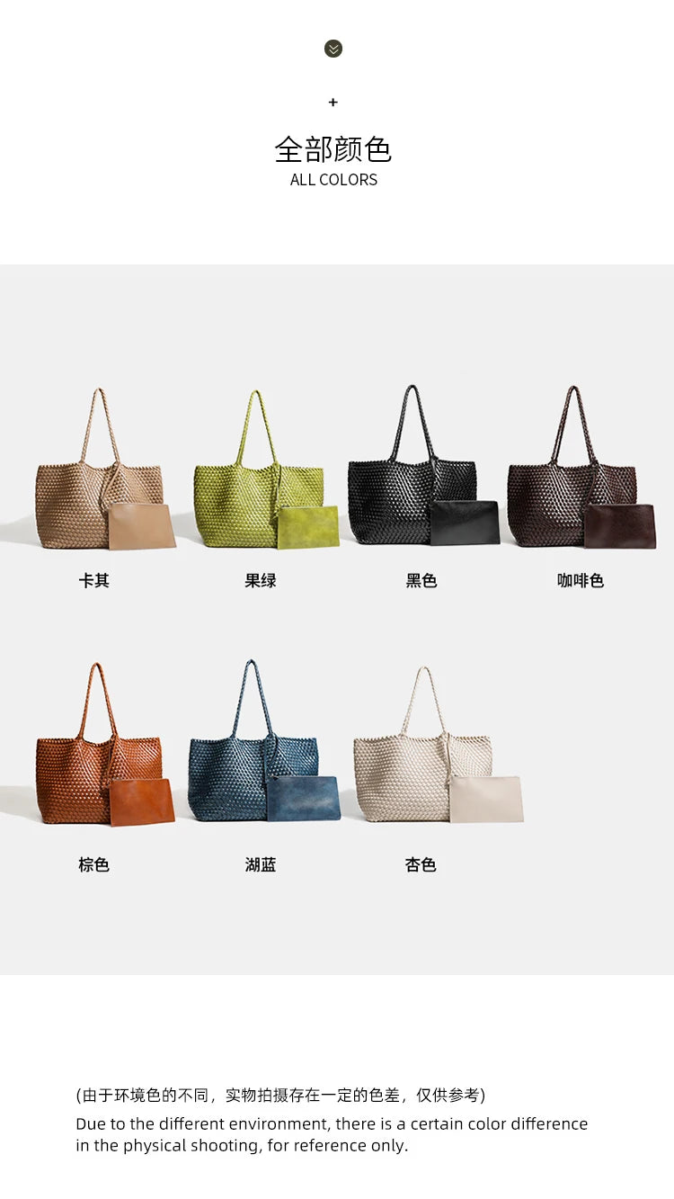 New Luxury Women Shoulder Bag Lightweight Crossbody Tote Handbag Large Capacity Fashion Trend