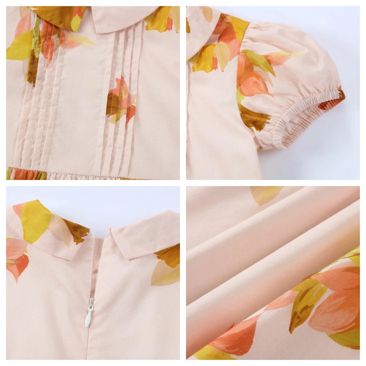 Spanish Sunset Collection SS26 Girls Puff Sleeves Dress Embroidery Sweater Boy V-neck Blazer Brothers Sisters Family Matching