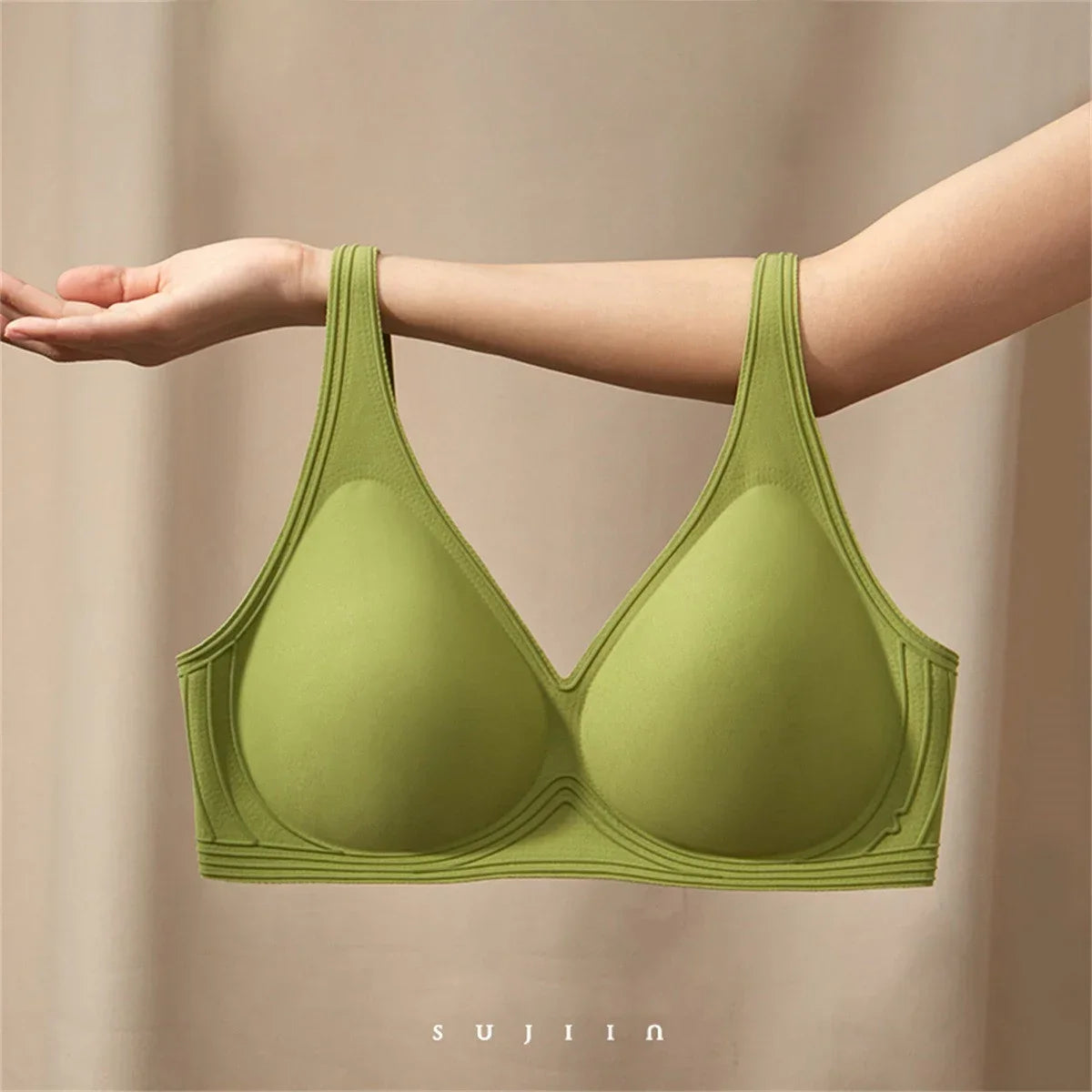 Seamless Push Up Bra for Women Wireless Padded Smooth Invisible Comfortable Bra Woman Breathable Bralettes Woman MX179