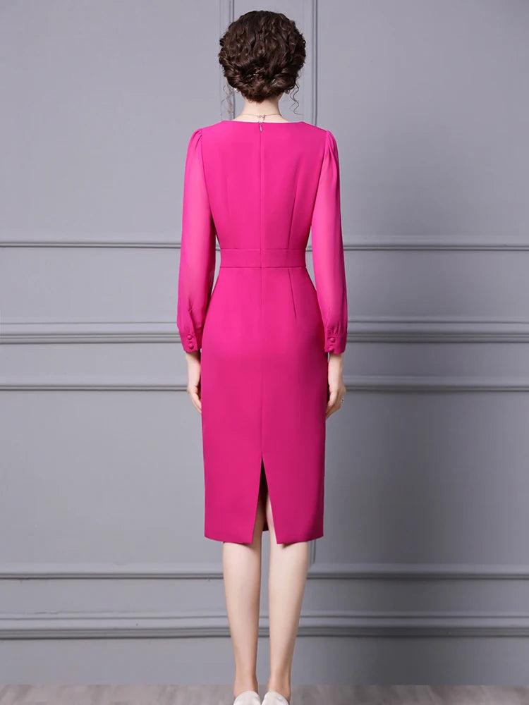 Luxury Beaded V-Neck Empire Cocktail Dress for Women HER SHOP Luxury Beaded V-Neck Empire Cocktail Dress for Women HER SHOP