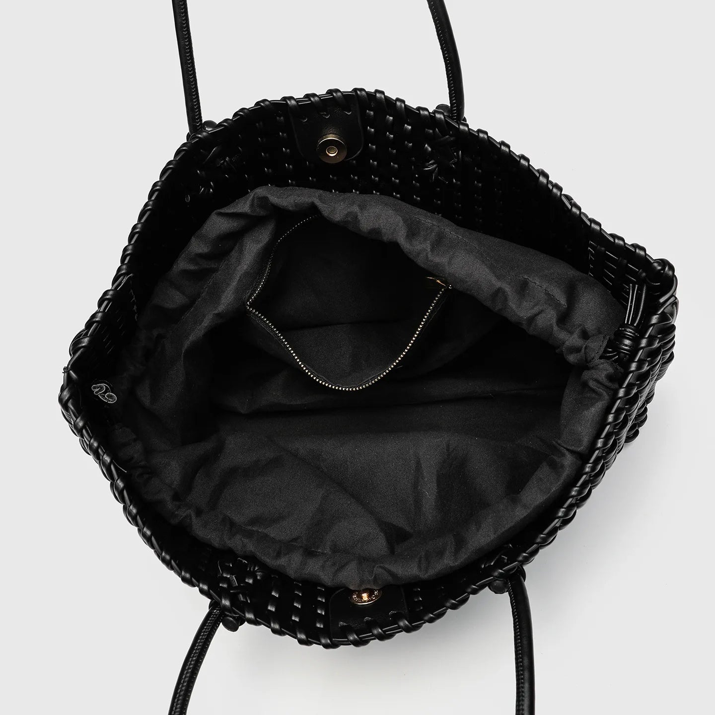 2025 New Women's Large Capacity Shopping Bag Tote Basket Woven Single Shoulder Fashion High End Handbag PU Leather Crossbody