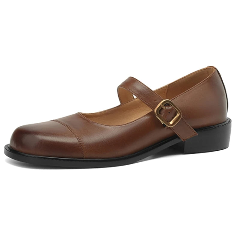 Women's Loafers – Casual Genuine Leather Flats, Student Footwear, Creepers, Oxford Shoes, Large Sizes up to 45–48