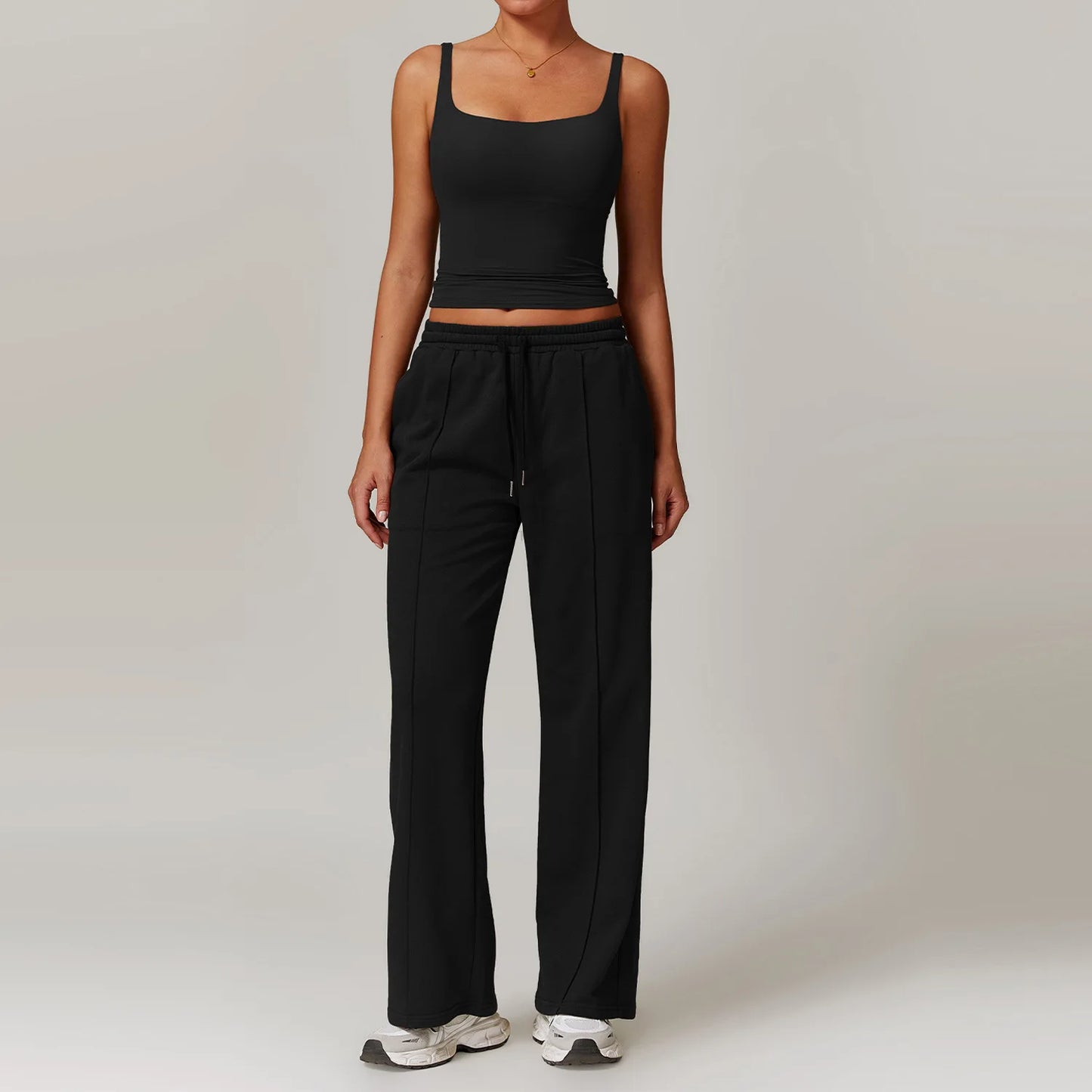 Sportswear 2 Pieces Yoga Set Gym Clothes Sportswear Yoga Suits For Women Fitness Set Tracksuits Sports Long Sleeved Gym Trousers