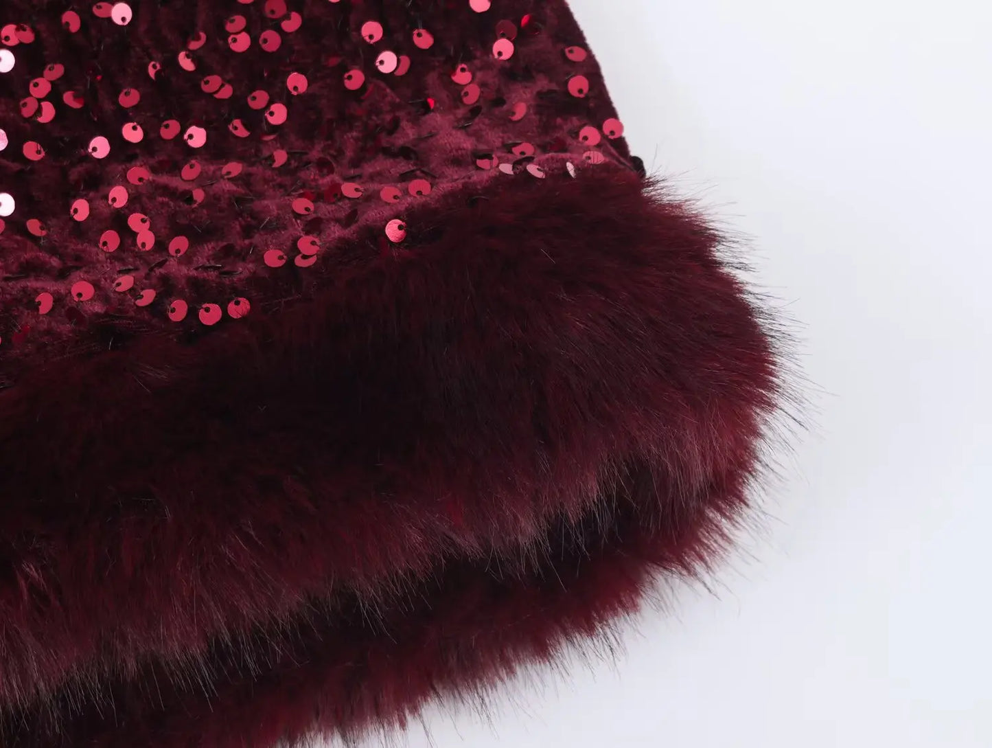 Chic Elegant Sequin Pants 2 Pieces Sets For Women Sequin Fur Vest Top Women's Suit 2026 New Year Party Woman Outfits ﻿