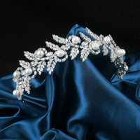 Luxury Bridal Hair Accessories | Cubic Zirconia, Pearl Tiaras & Crowns