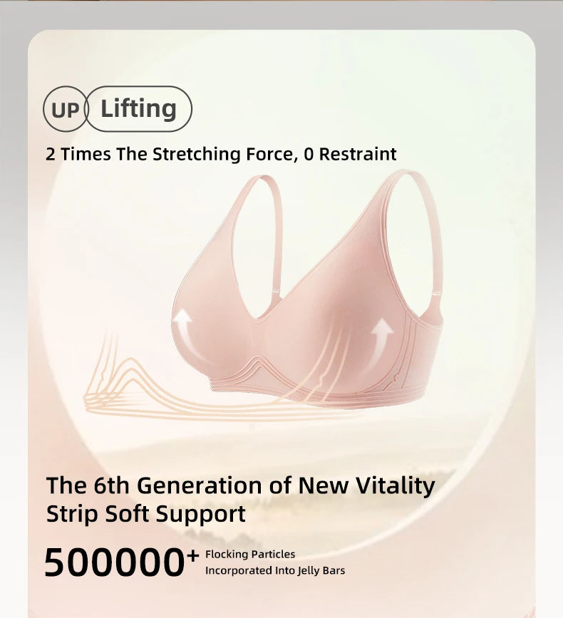 Seamless Push Up Bra for Women Wireless Padded Smooth Invisible Comfortable Bra Woman Breathable Bralettes Woman MX179