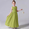 Chiffon Pleated Flower Girl Dress – HER SHOP