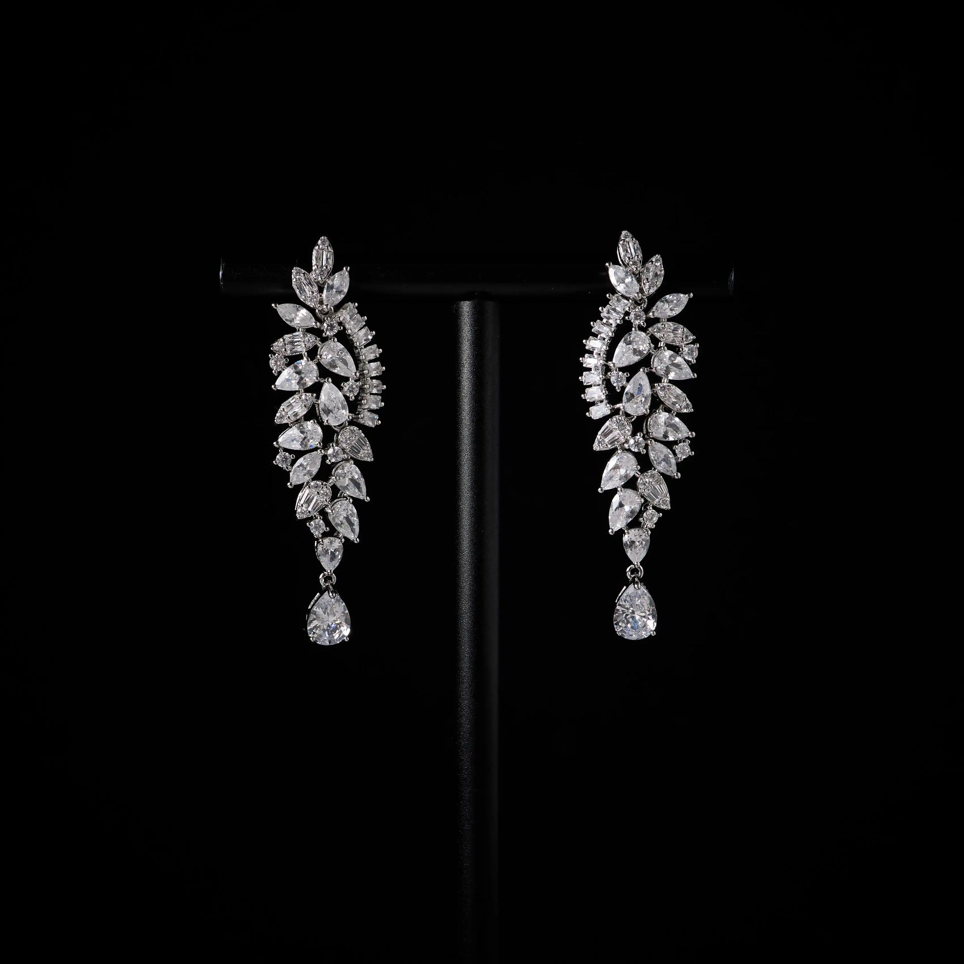 Bridal Luxury Elegant Necklace Set for Women  Cubic Zirconia Wedding Jewelry Set for Brides & Accessories