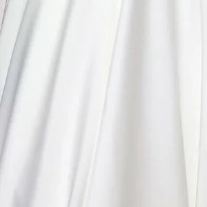 V-Neck Satin A-Line Tea-Length Cocktail Dress