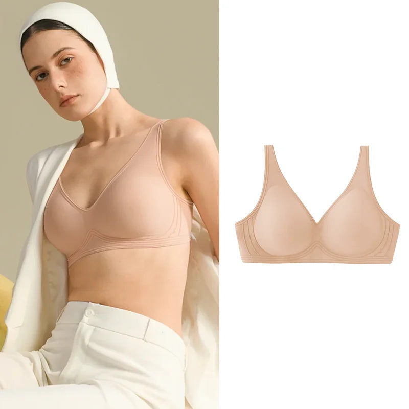Seamless Push Up Bra for Women Wireless Padded Smooth Invisible Comfortable Bra Woman Breathable Bralettes Woman MX179
