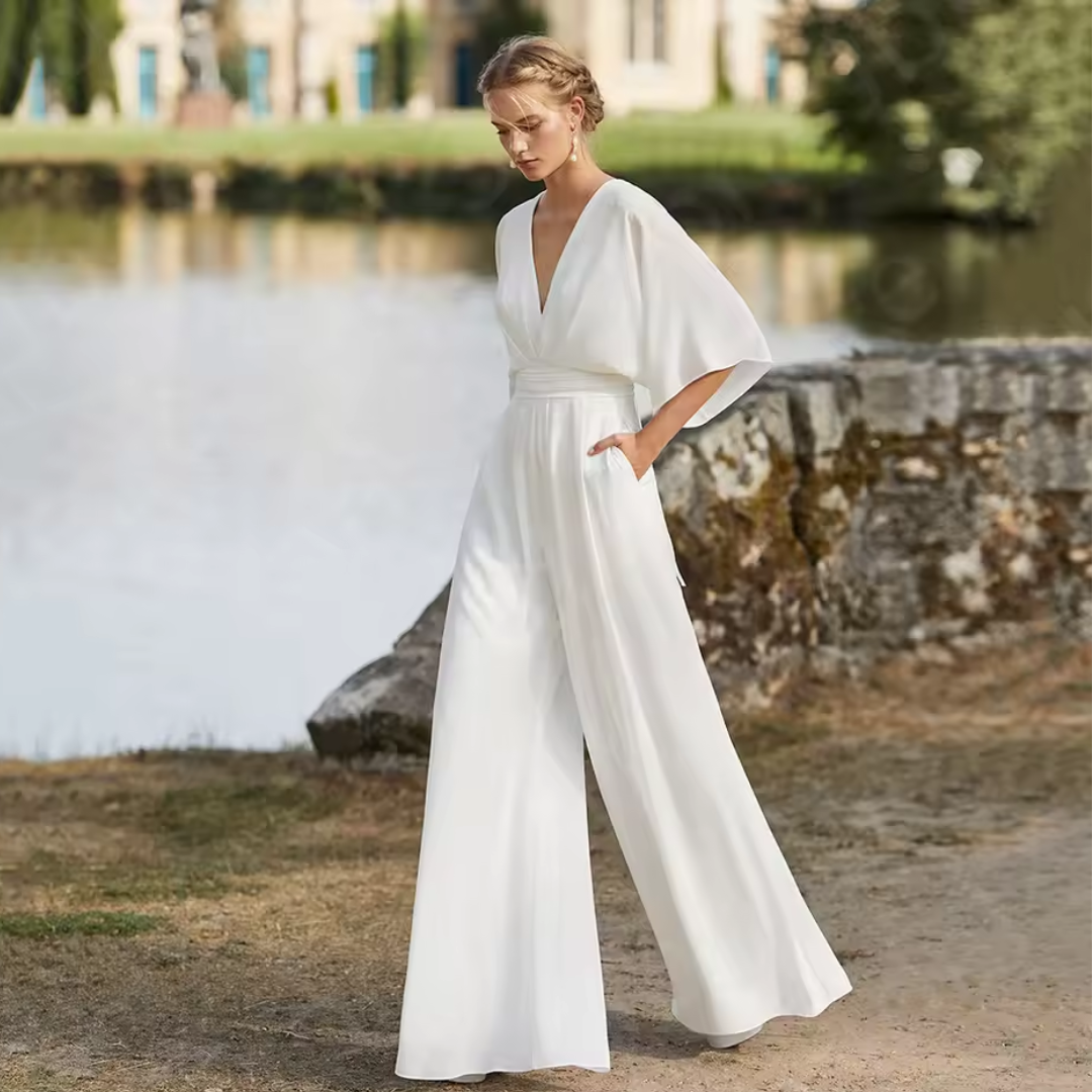 jumpsuit wedding dress Custom Made Elegant Plus Size Clothing Size:42W Shop Woman Vampire Costume, Make your special day