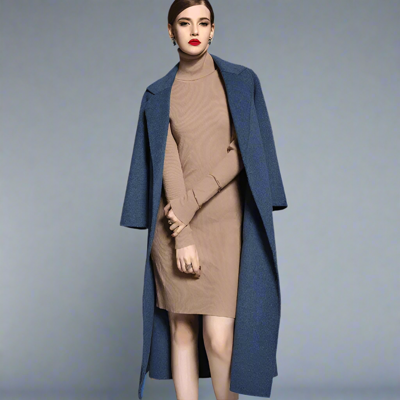 Her Shop Coats, Jackets & Blazers 100% Wool Coat for Elegant Women