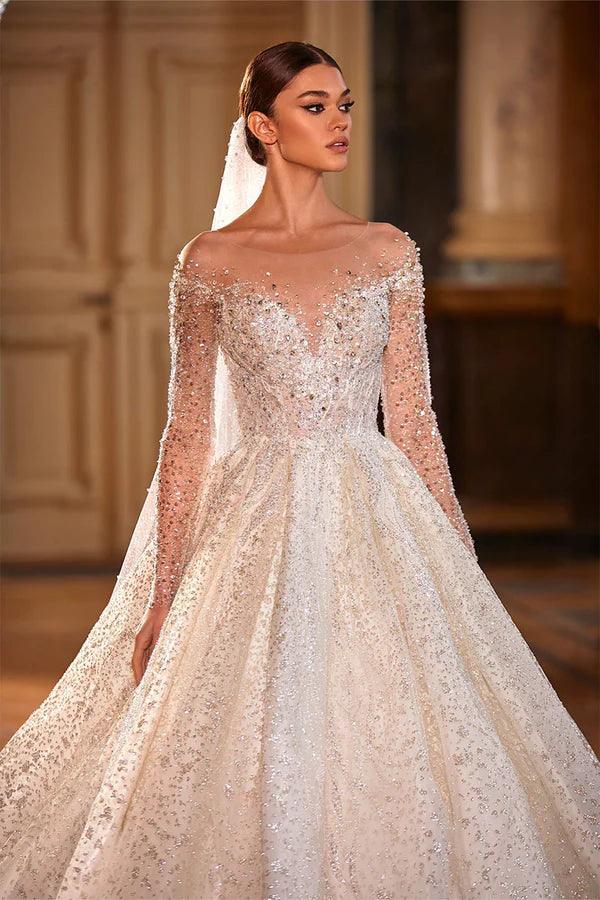 Elegant Long-Sleeve Wedding Dresses | Timeless Bridal Style HER SHOP Elegant Long-Sleeve Wedding Dresses | Timeless Bridal Style HER SHOP