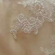 Backless Princess Sequined Beading Bodice Luxury Bridal Dress