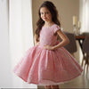 Formal Pink Sequins Party Dresses for Girl
