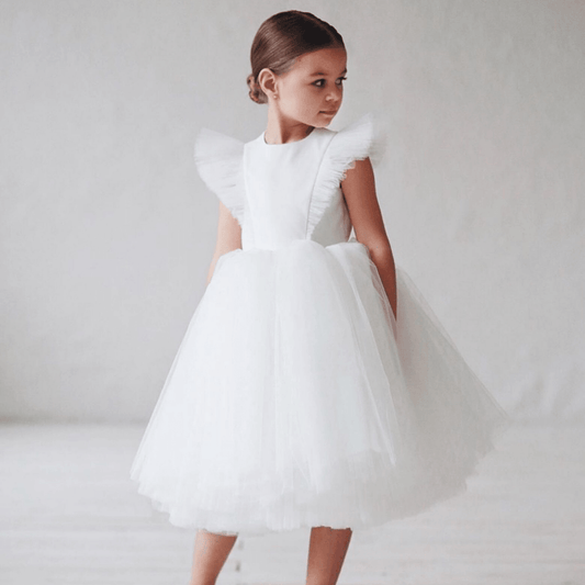 Mother Daughter High-Low Flower Girl Dress - HER SHOP