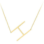Letter Necklaces Alphabet Initial Pendants