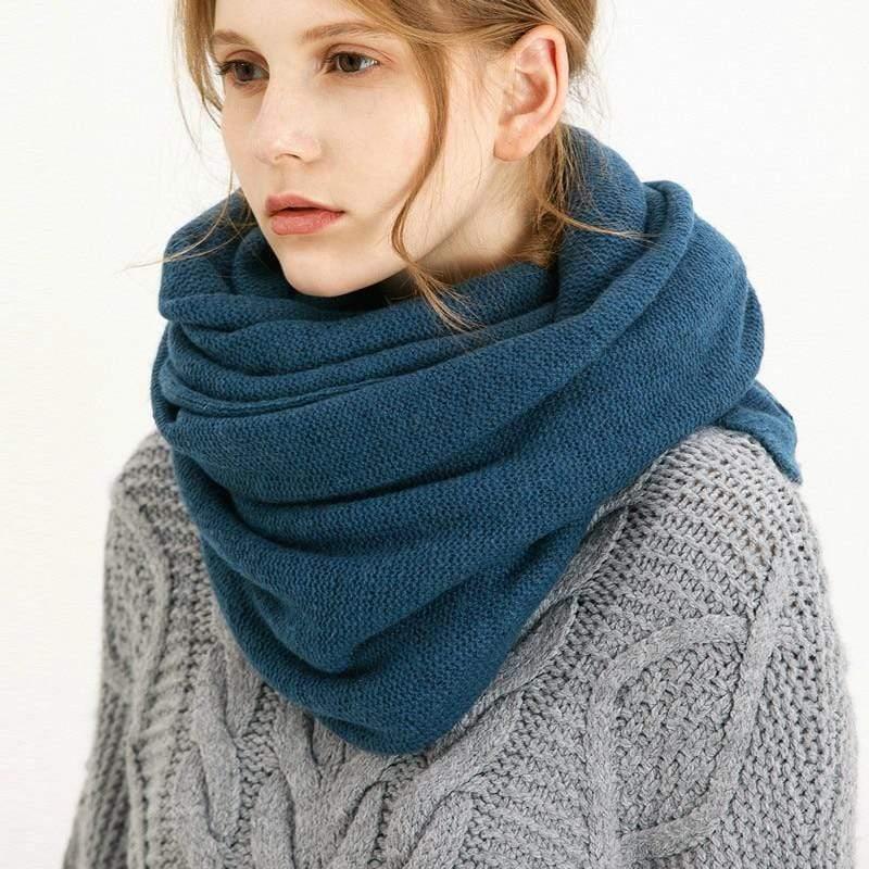 New Design Brand Elastic Cashmere  Scarf - HER SHOP