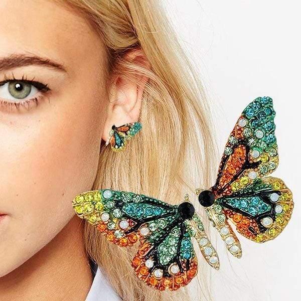 New European and American Fashion Butterfly Ear Nail - HER SHOP