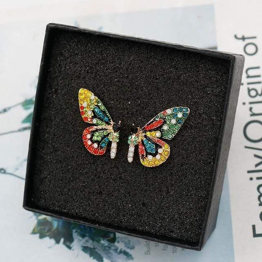 New European and American Fashion Butterfly Ear Nail - HER SHOP